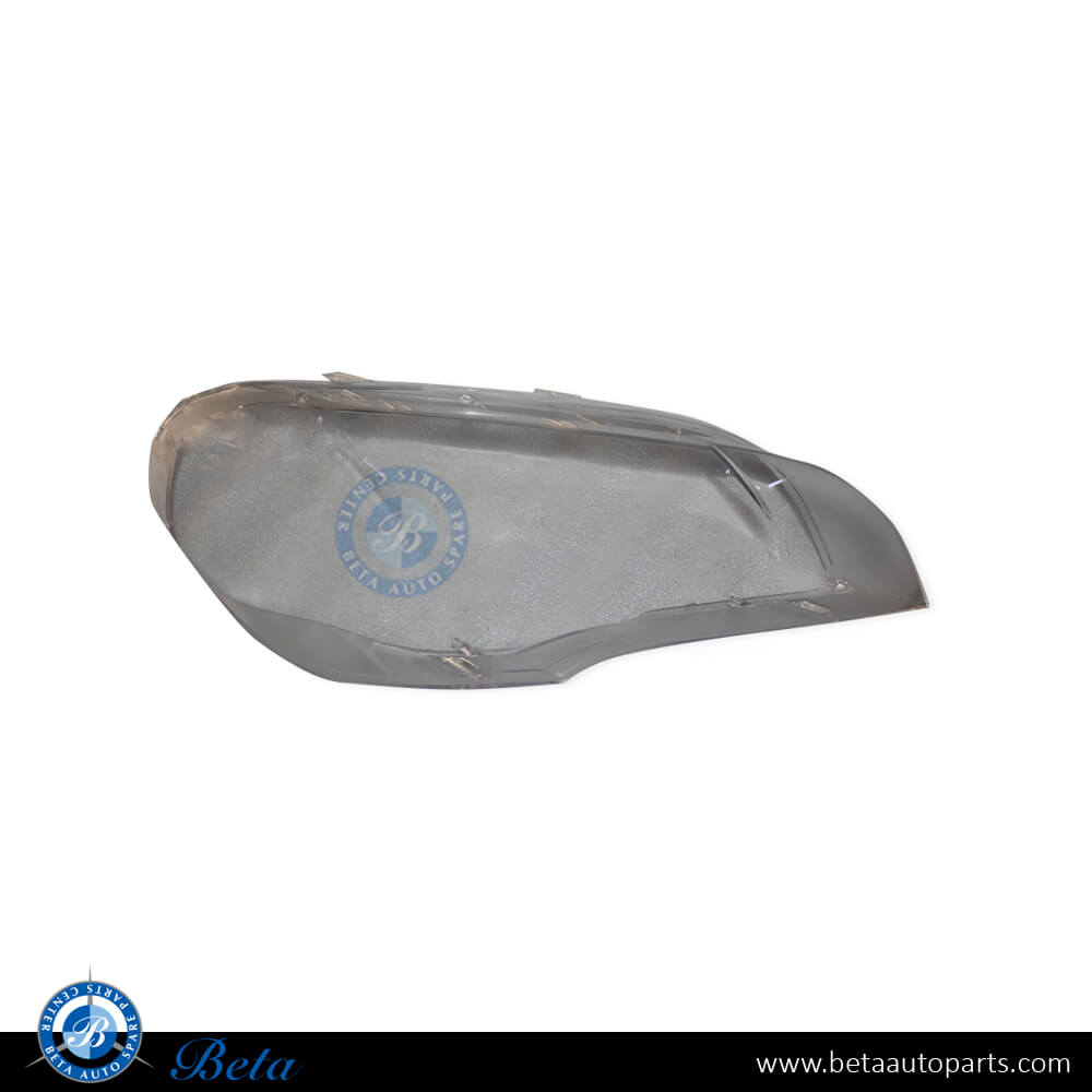 Right Side Headlamp Lens for BMW X5 E70 2007-2010 models, Part Number 63117288992 Right Side Headlamp Lens for BMW X5 E70 2007-2010 models, Part Number 63117288992